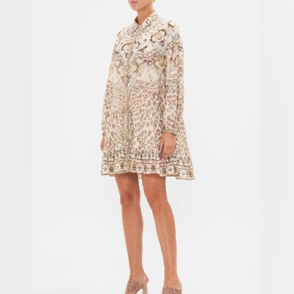 Camilla Leopard Print Dress
